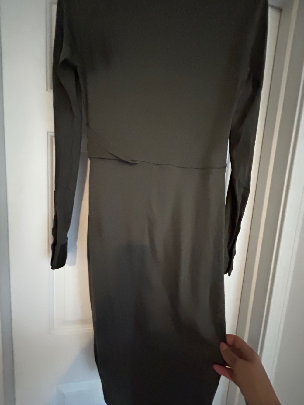 Max Mara olive green dress size 6